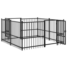 vidaXL Outdoor Dog Playpen 192 x 192 x 100 cm 3