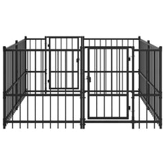 vidaXL Outdoor Dog Playpen 192 x 192 x 100 cm 4