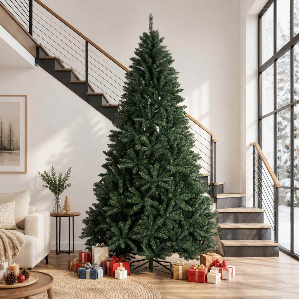 Artificial Christmas Tree Bauble Dark Green without LED