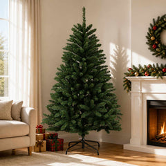 Artificial Christmas Tree Mid-green Ornament Medium Green without LED