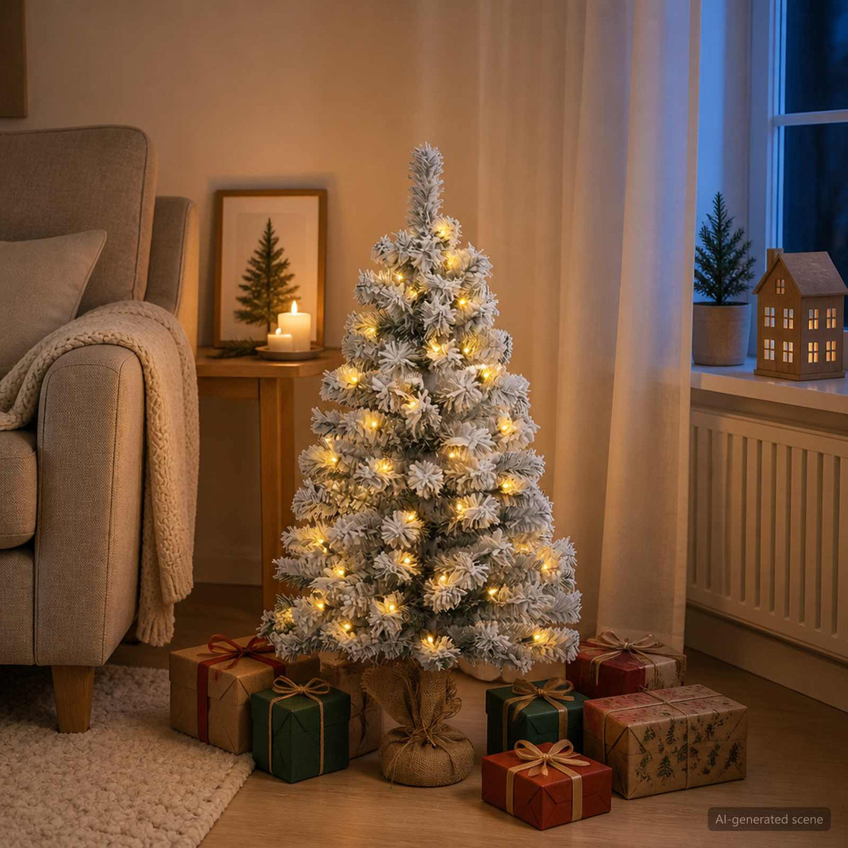 Mini Christmas Tree PVC 90 cm