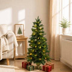 vidaXL Mini Christmas Tree PVC and PE