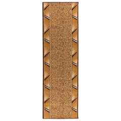 Runner Rug FLORNES Woven Ochre Zigzag PP 7 mm, image 2