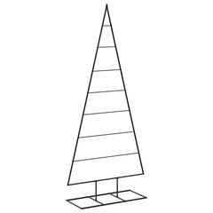 vidaXL Metal Christmas Tree KUOPIO 210 cm Metal Black 2