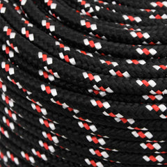 vidaXL Multipurpose Utility Rope 10 mm 100 m Black and Red PP 4