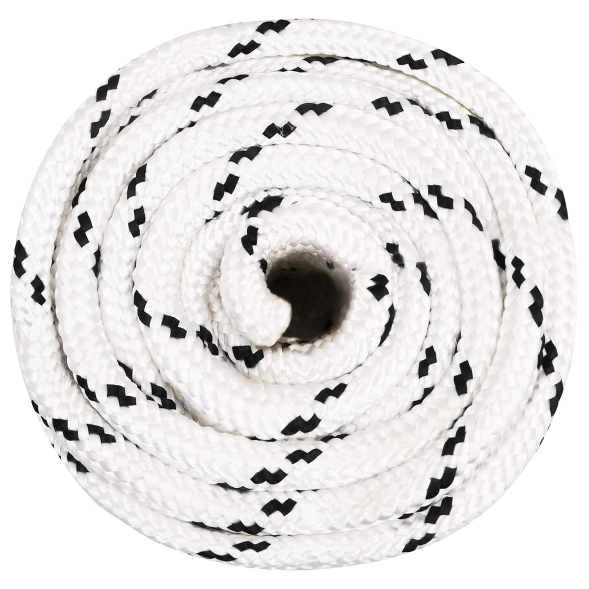 Multipurpose Utility Rope Polyester White Length