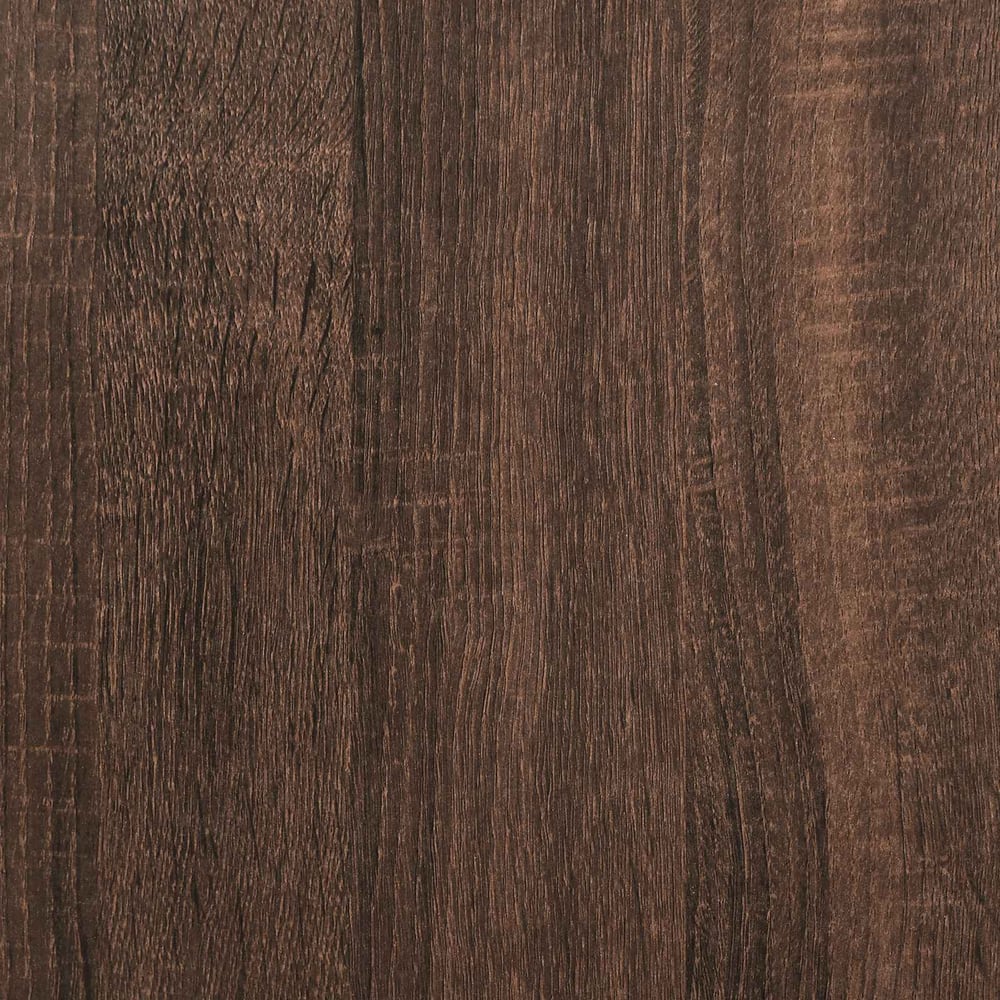 Kitchen Wall Cabinet "Lucca" Engineered Wood Brown Oak 1x wall corner cabinet 57 cm wide 40 cm high