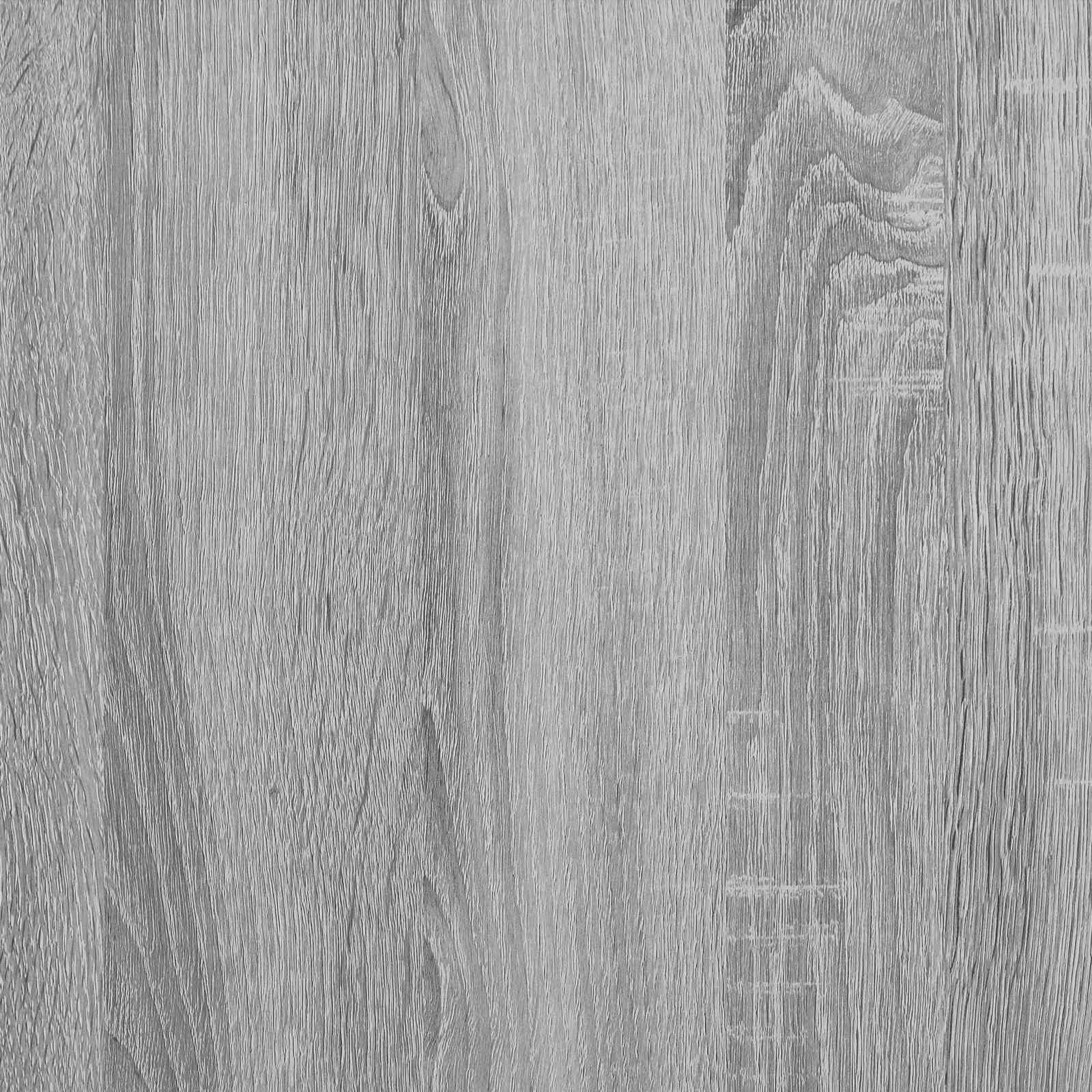 vidaXL Coffee Table Grey Sonoma 40x40x42 cm Engineered wood 6