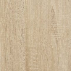 801781 vidaXL CD Cabinet Sonoma Oak 102x23x177,5 cm Engineered Wood 6