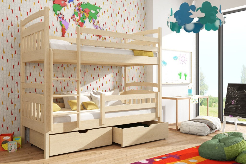 Wooden Bunk Bed Gabi with Storage - product image 10
