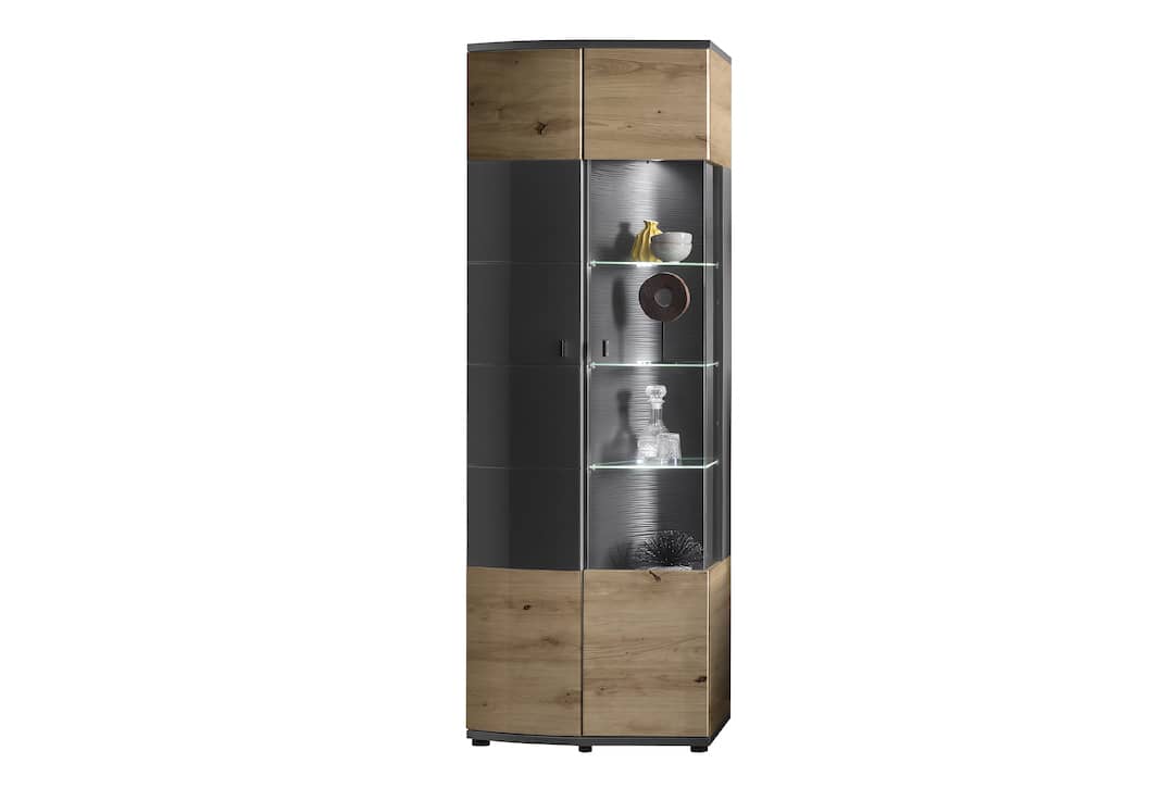 Dera 12 Tall Display Cabinet 70cm