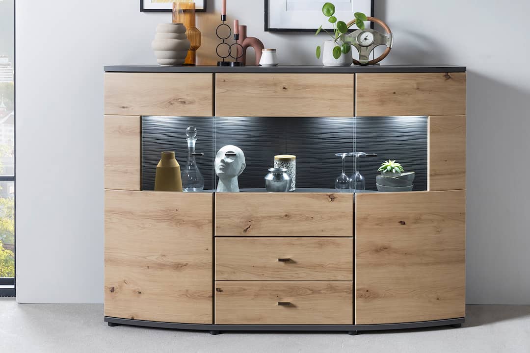 Dera 81 Sideboard Display Cabinet 160cm - product image 3