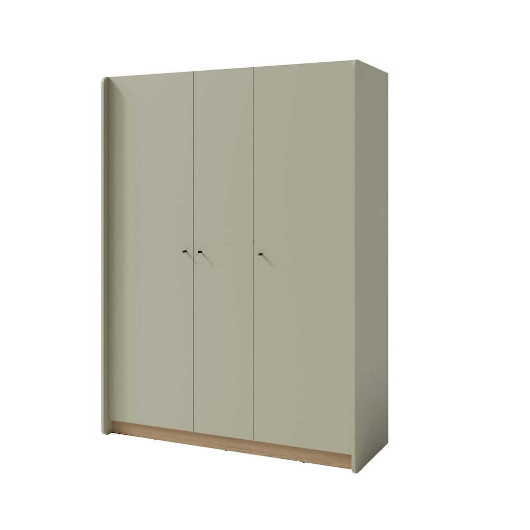 Alessio AE1 Hinged Door Wardrobe 145cm in Eucalyptus, image 7