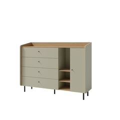 Alessio AE7 Chest Of Drawers 155cm in Eucalyptus, image 7