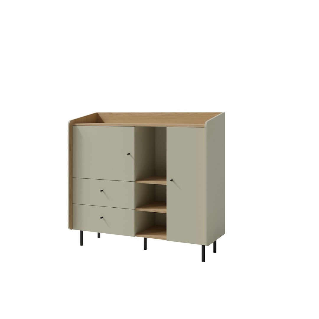 Alessio AE8 Sideboard Cabinet 125cm in Eucalyptus, image 7