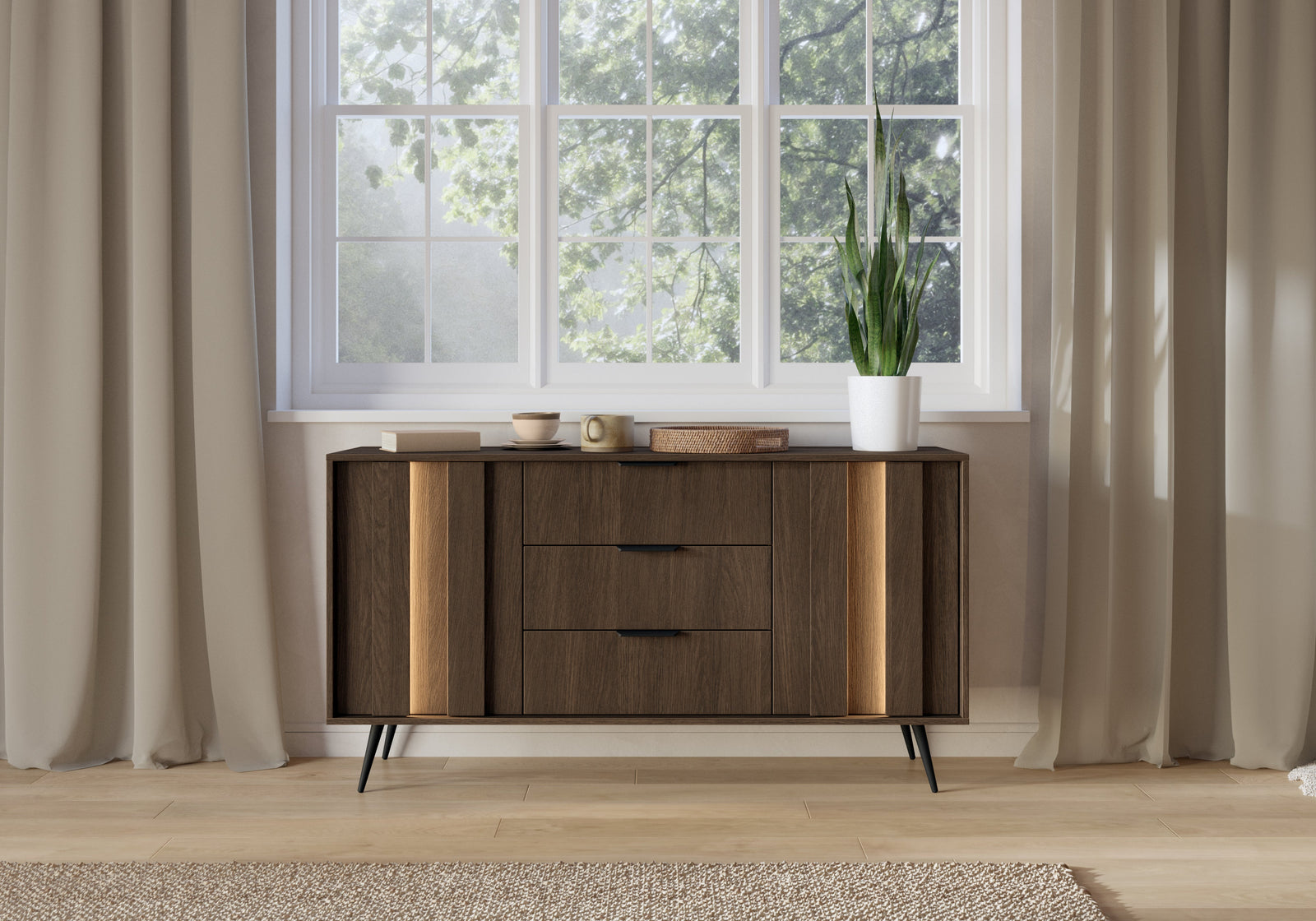 Sideboard 2D3S AMARO Oak Dunin