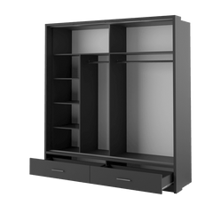 Arti 5 - 2 Sliding Door Wardrobe 200cm - product image 8