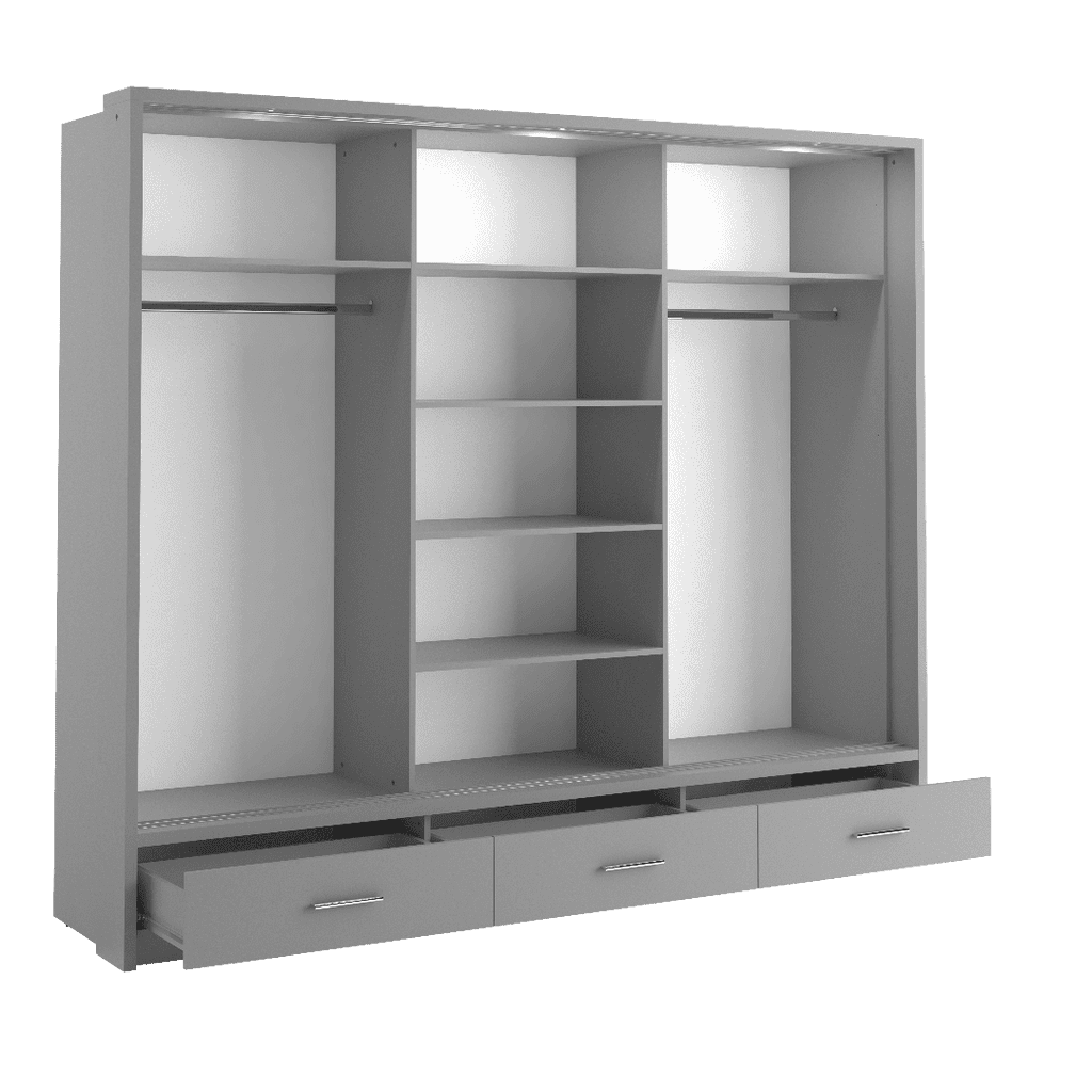 Arti 1 - 3 Sliding Door Wardrobe 250cm - product image 5
