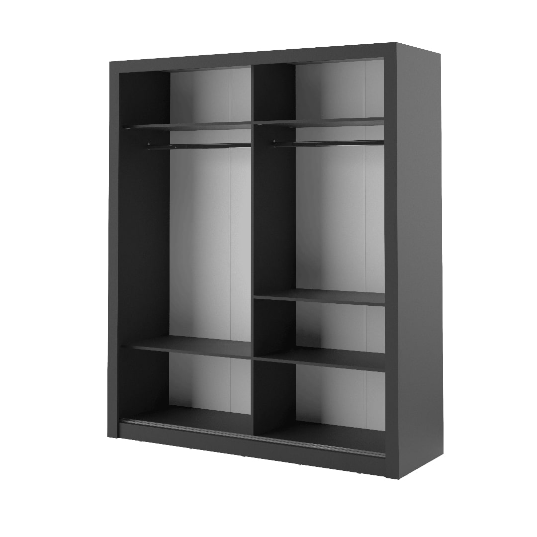 Arti 3 - 2 Sliding Door Wardrobe 181cm - product image 8