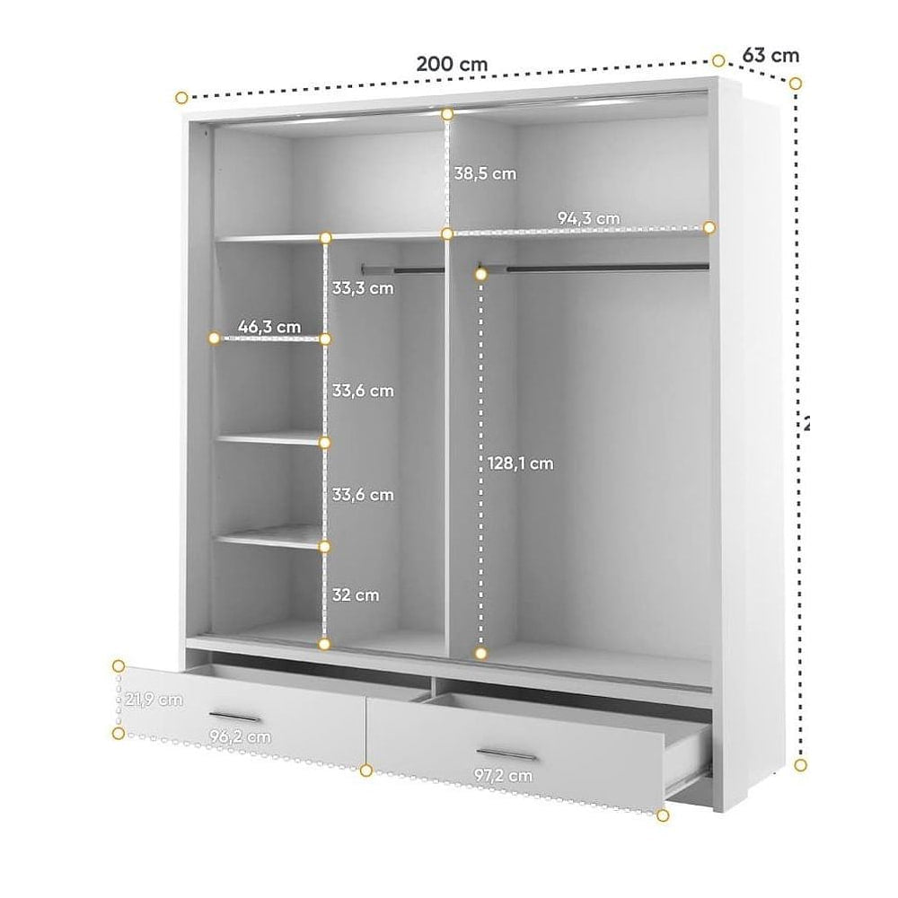 Arti Sliding Door Wardrobe product image