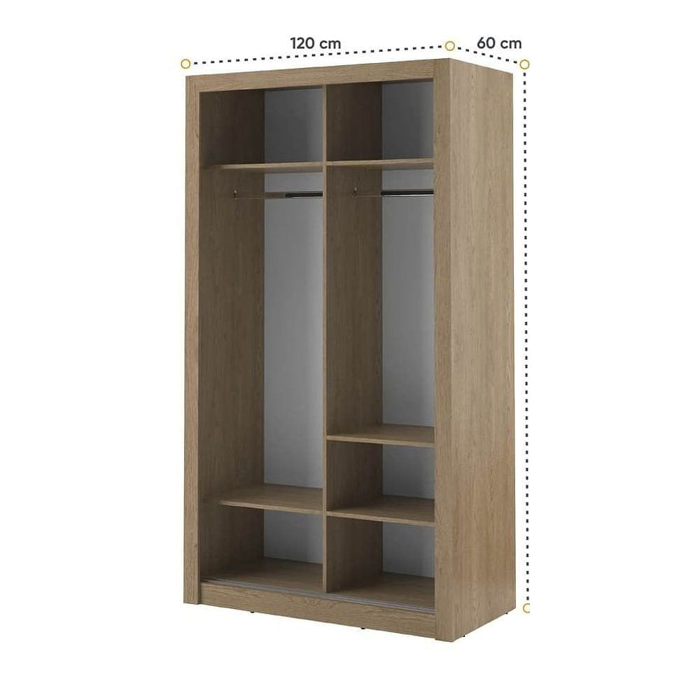 Arti 19 - 2 Sliding Door Wardrobe 120cm - product image 14