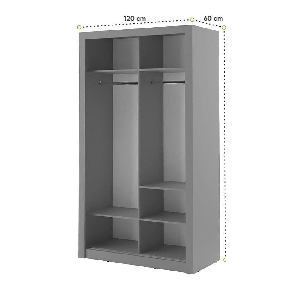 Arti 19 - 2 Sliding Door Wardrobe 120cm - product image 4