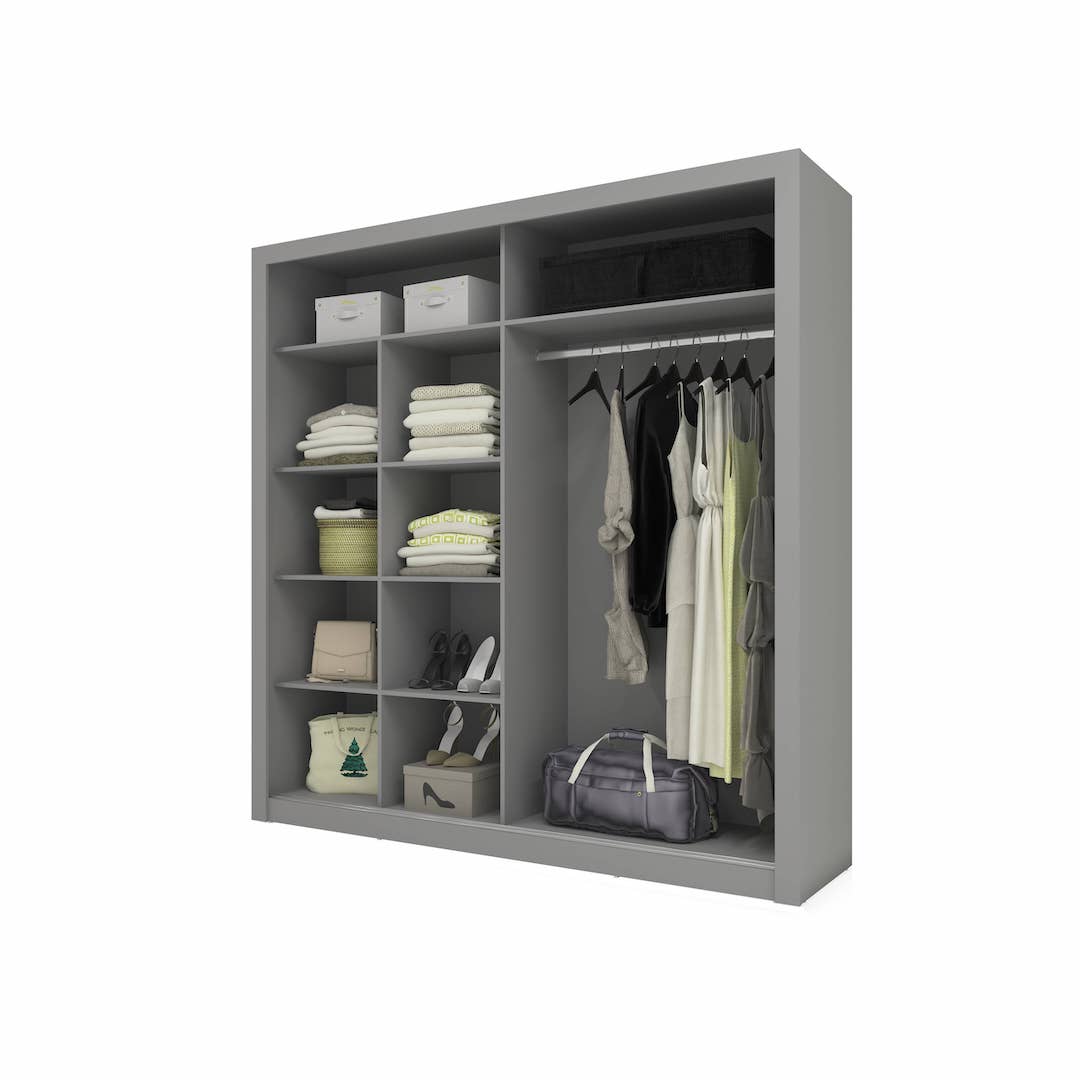 Arti 8 - 2 Sliding Door Wardrobe 203cm - product image 4