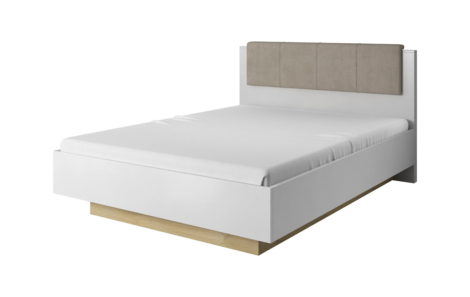 Bed ARCO White / White Gloss