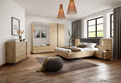 Chest of Drawers D4S ARCO Oak Artisan / Grey