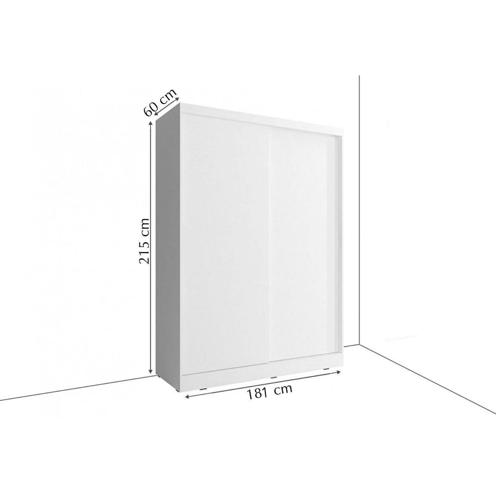 Arti 3 - 2 Sliding Door Wardrobe 181cm - product image 20