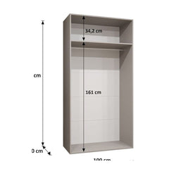 Alicante I Hinged Door Wardrobe 100cm - product image 13