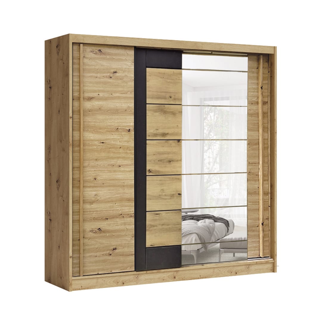 Avantgarde AV4 Sliding Door Wardrobe 200cm - product image 2