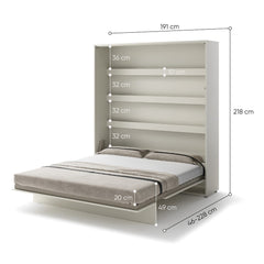 BC-13 Vertical Wall Bed Concept 180cm