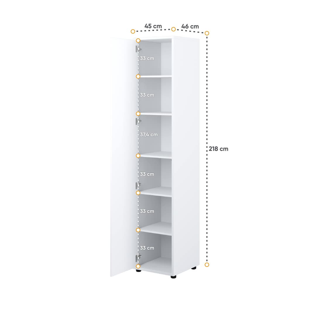 Bed Concept BC-21 Tall Storage Cabinet 45cm - product image 6