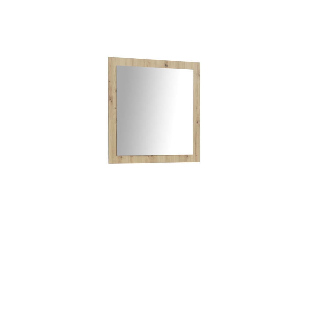 Baccio Mirror 83cm in Oak Artisan, image 2