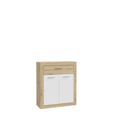 Baccio Shoe Cabinet 83cm in Oak Artisan, image 2