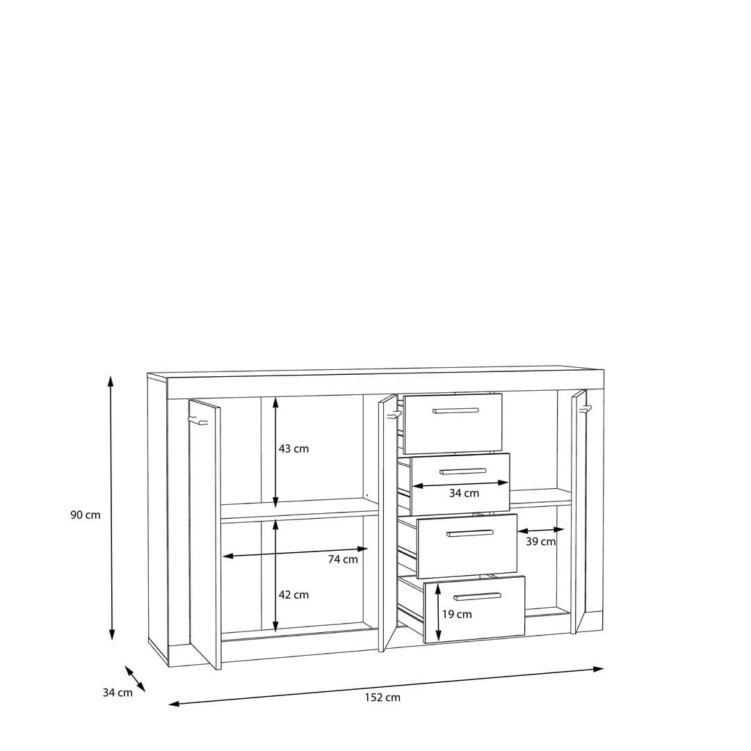 Baccio Sideboard Cabinet image