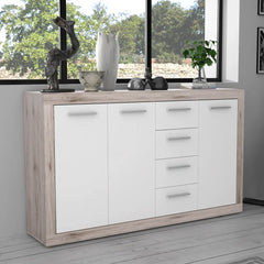 Baccio Sideboard Cabinet 152cm in Oak Sand, image 12