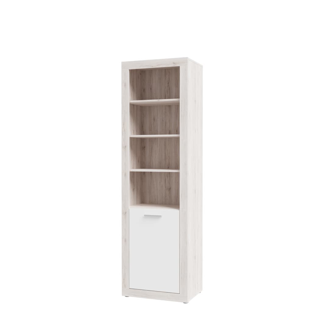 Baccio Tall Cabinet 58cm in Oak Sand, image 5