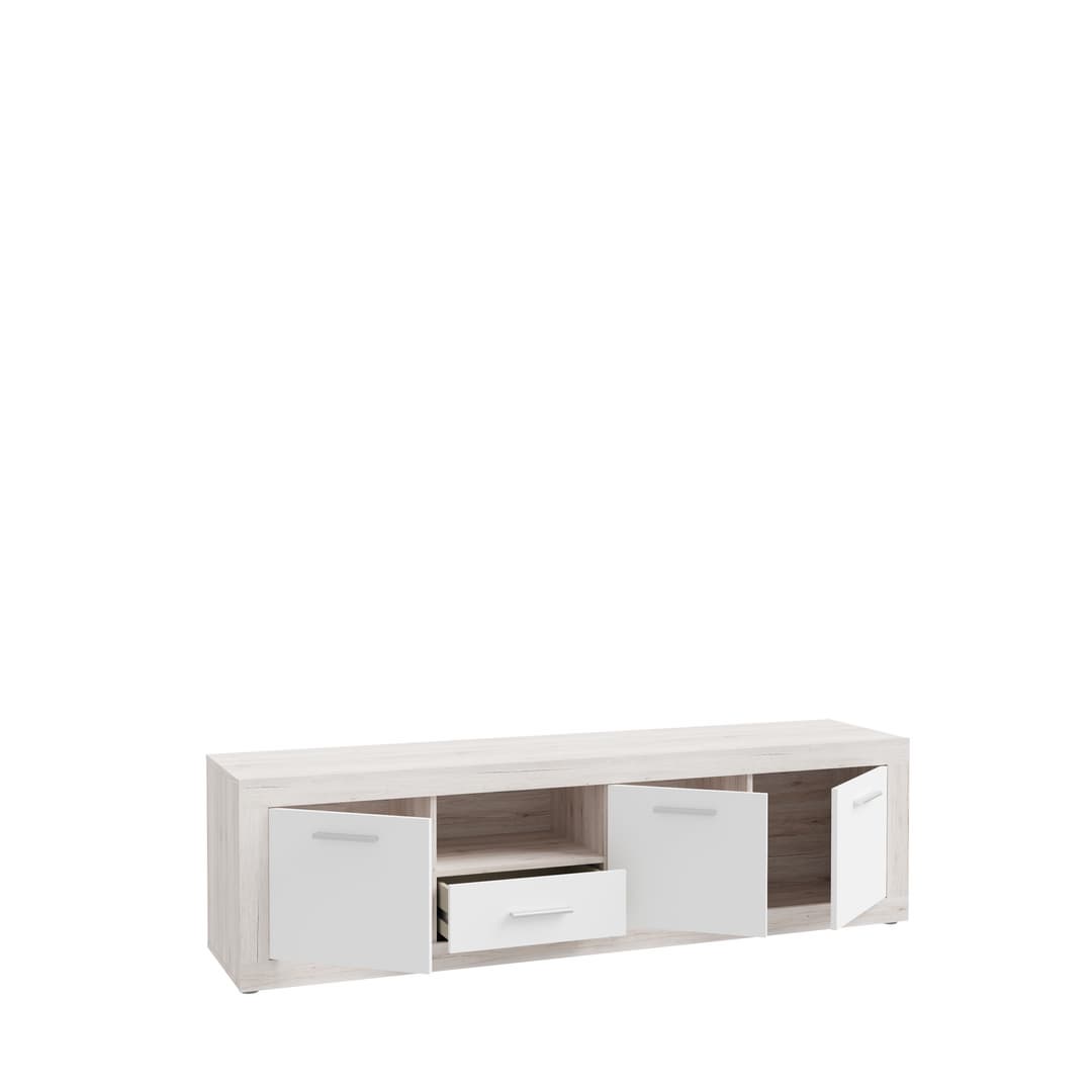 Baccio TV Cabinet 177cm in Oak Sand, image 3