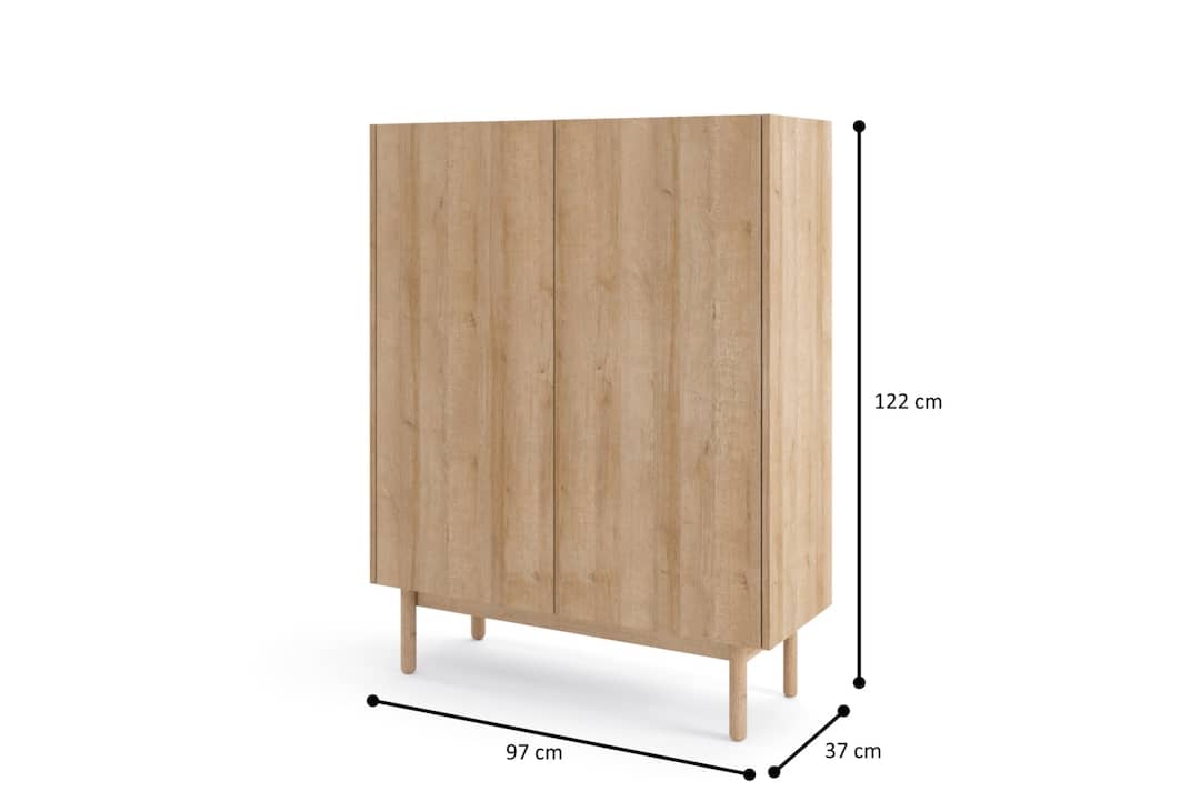 Boho Highboard Cabinet 97cm - product image 3