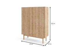 Boho Highboard Cabinet 97cm - product image 3