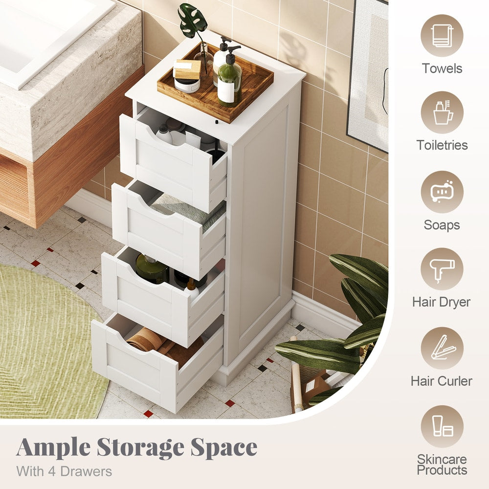 Bathroom Cabinet Set in White