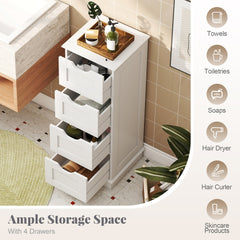 Bathroom Cabinet Set in White