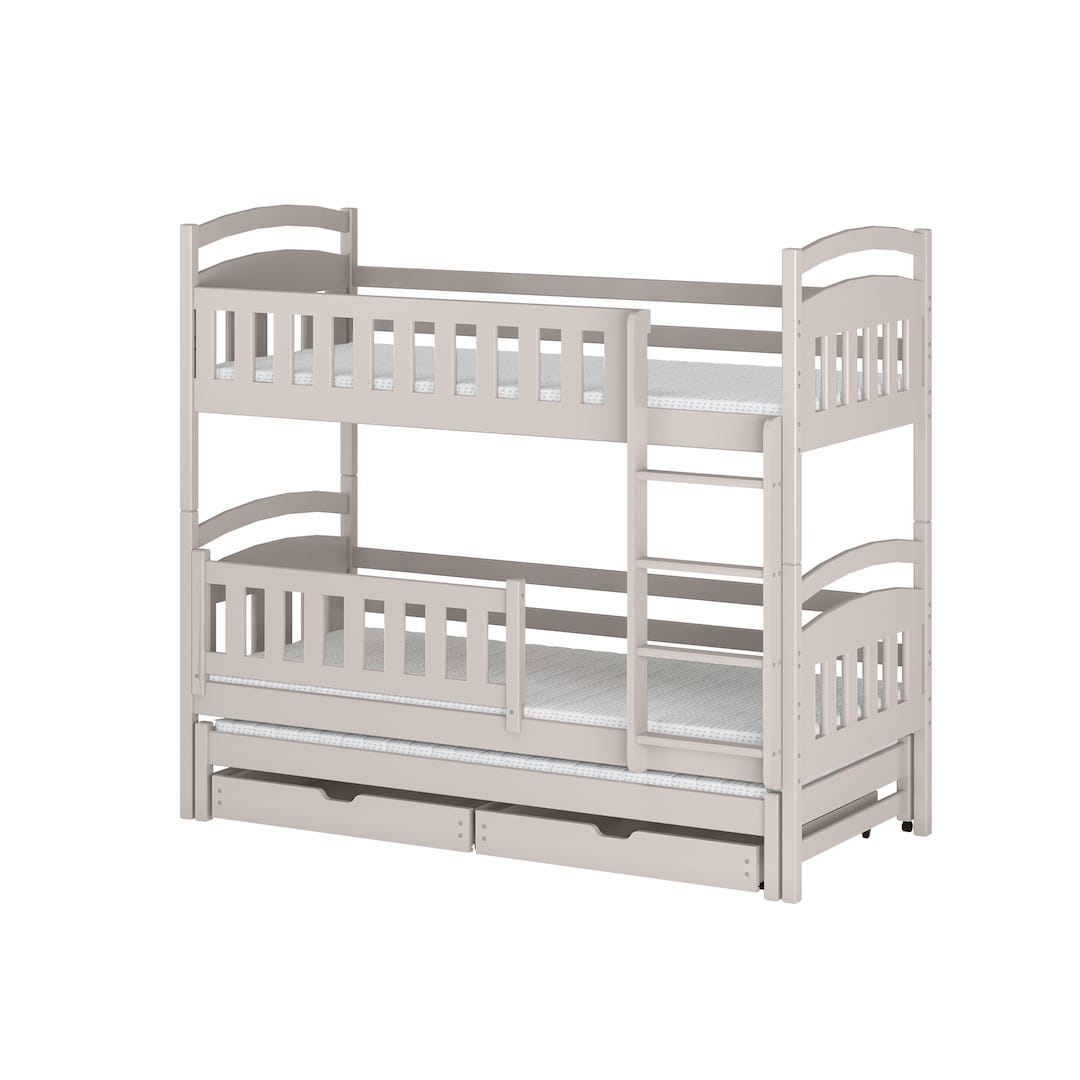Blanka Bunk Bed with Trundle and Storage - product image 2