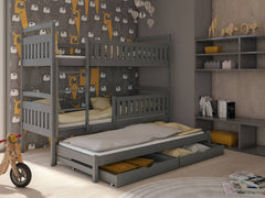 Blanka Bunk Bed with Trundle and Storage - product image 17