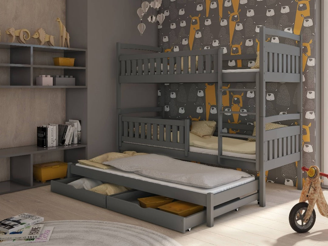 Blanka Bunk Bed with Trundle and Storage - product image 18