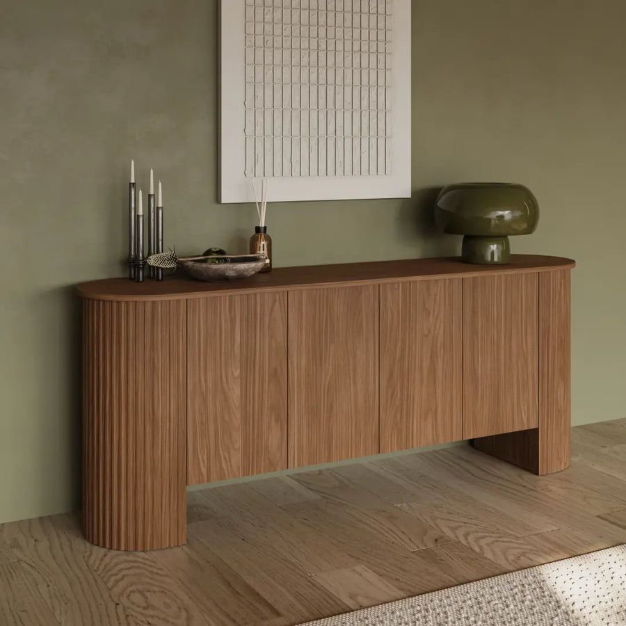 Cavo Sideboard Cabinet 200cm in Oak Walnut