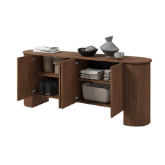 Cavo Sideboard Cabinet 200cm in Oak Walnut, image 5