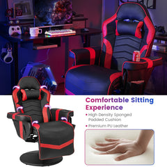 The gaming chair with comfortable sitting experience details